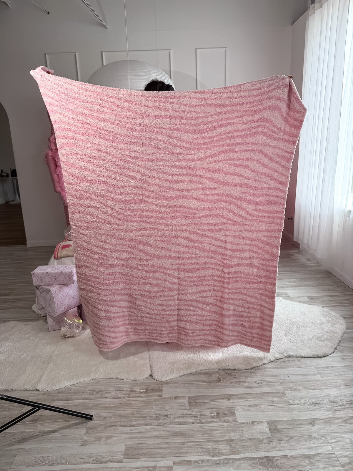 BIRDIE PREORDER Blanket in Purrfectly Pink