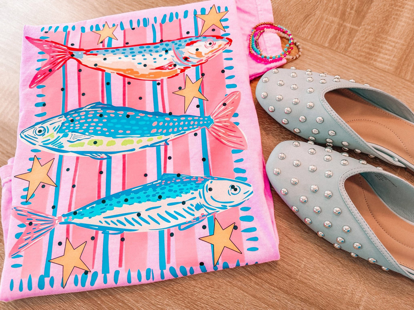 Spring fish trio