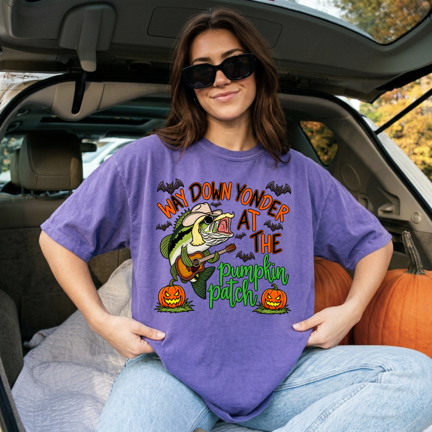 Way down yonder at the pumpkin patch