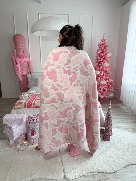 BIRDIE PREORDER Blanket in Sugar Bloom Duck Camo