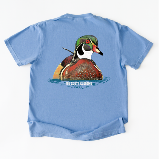 Marshland Wood Duck - Washed Denim