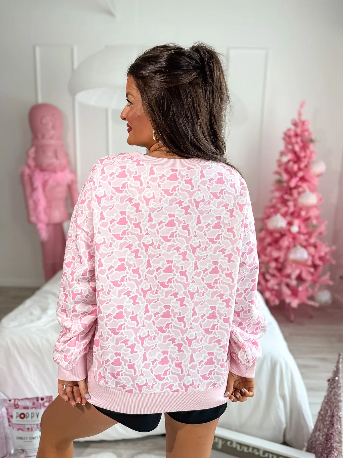 BIRDIE PREORDER Soft Spun Crewneck in Sugar Bloom Duck Camo