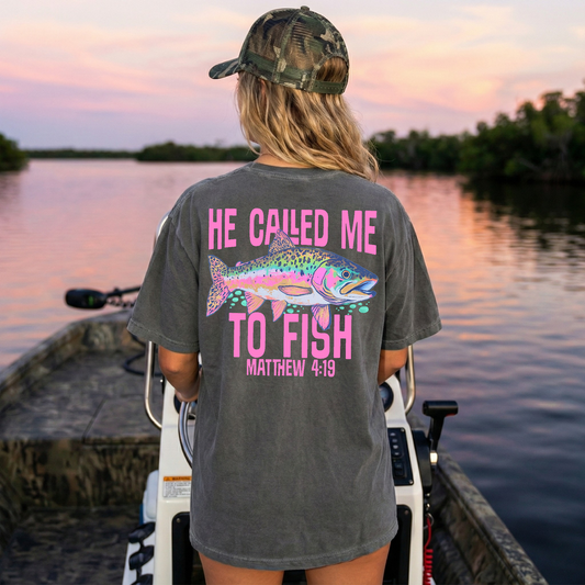 He called me to fish front & back