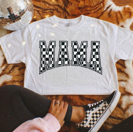 B&W Checkered MAMA