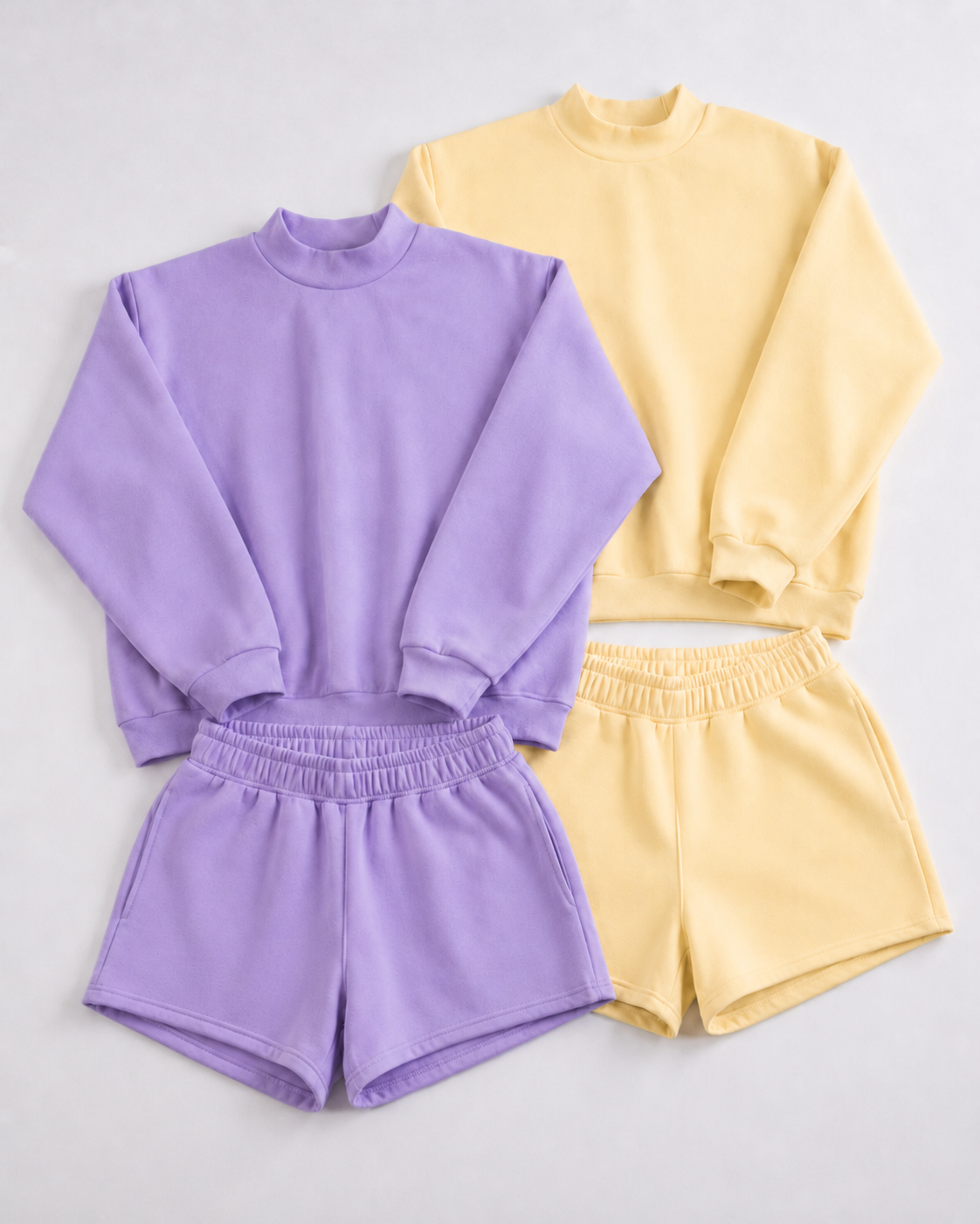 PREORDER Mockneck & Shorts SET