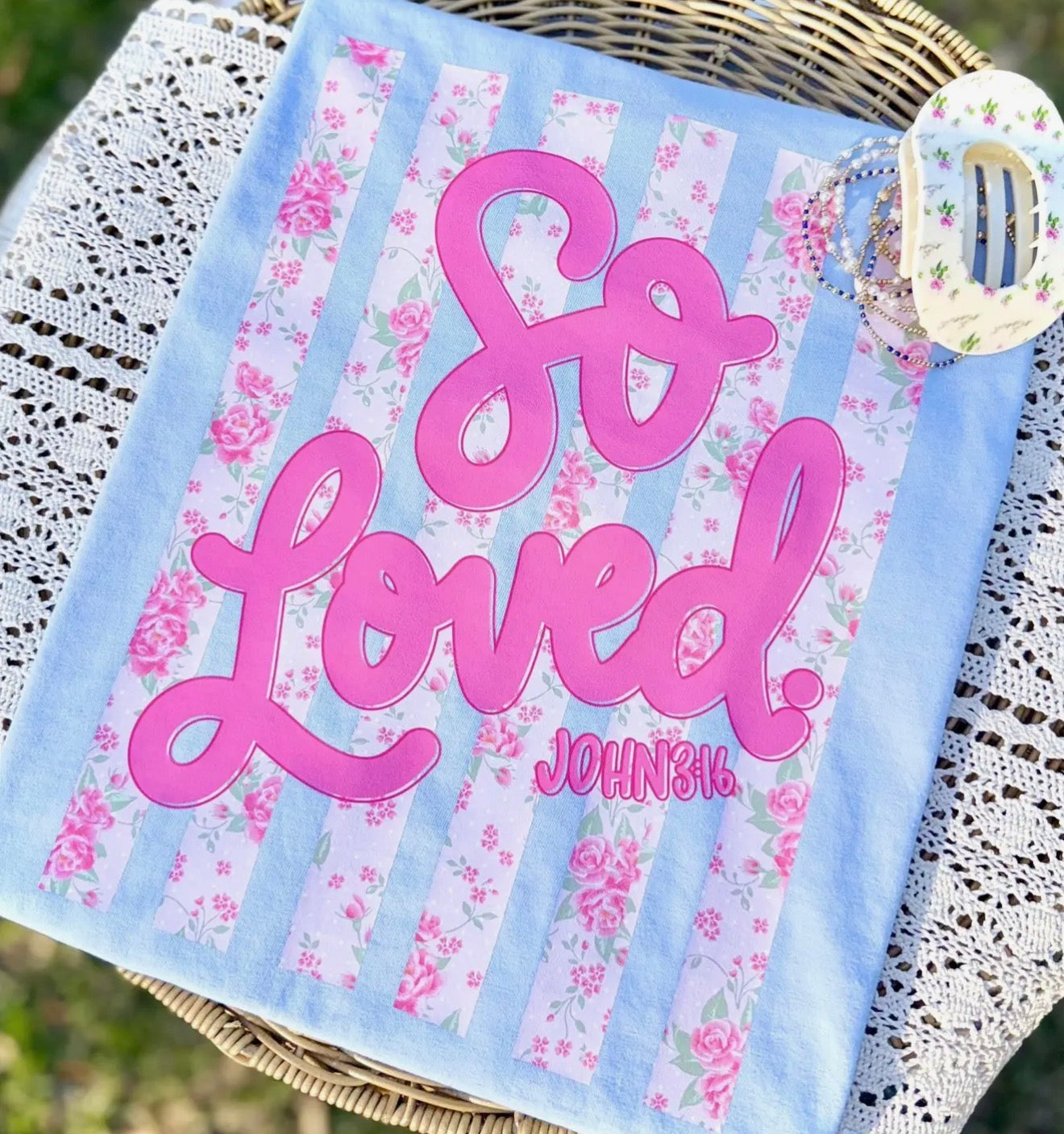 So Loved Pink Floral