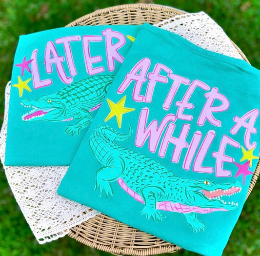 LATER GATOR PINK FRONT ONLY