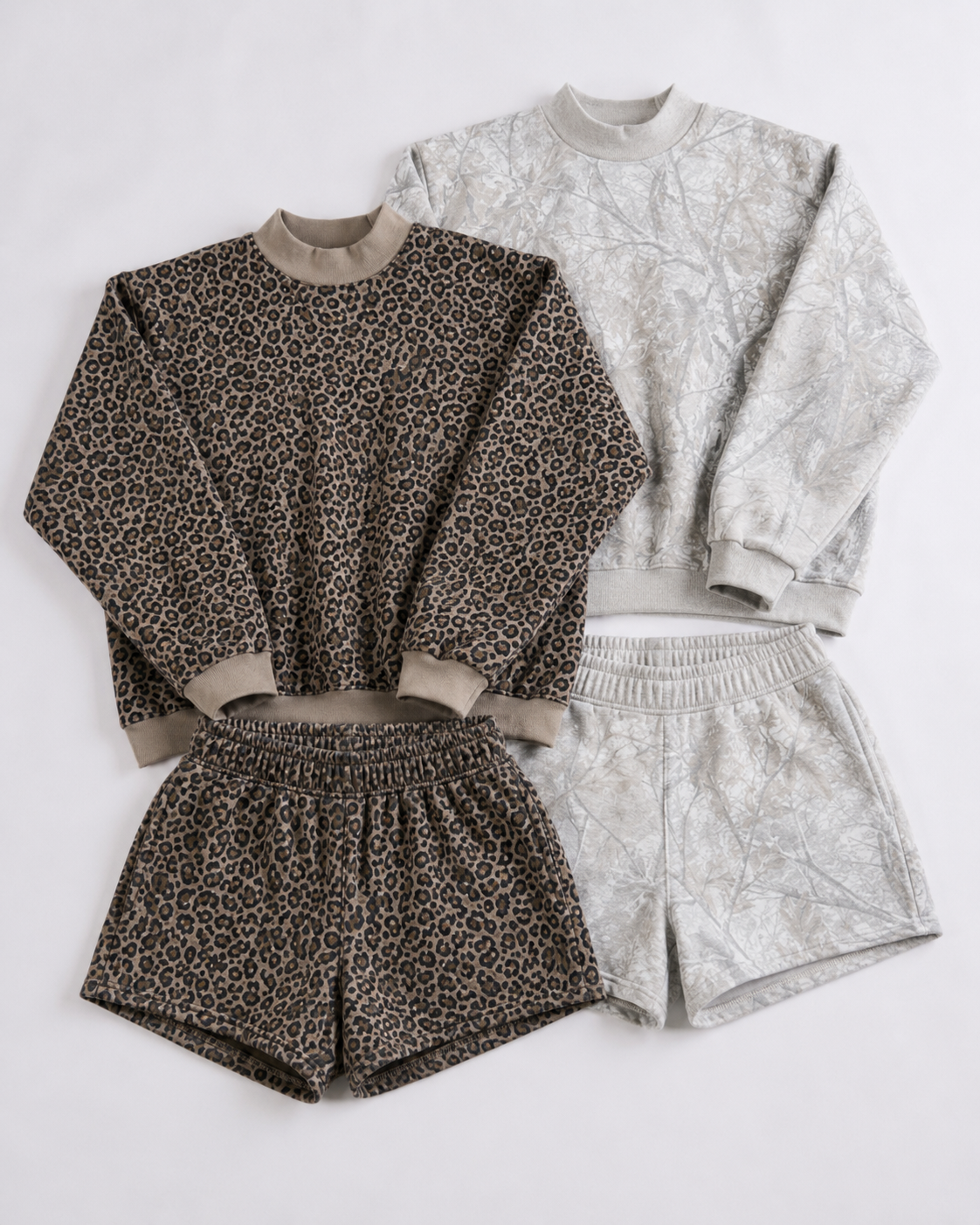 PREORDER Mockneck & Shorts SET