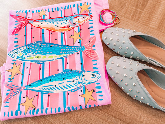 Spring fish trio